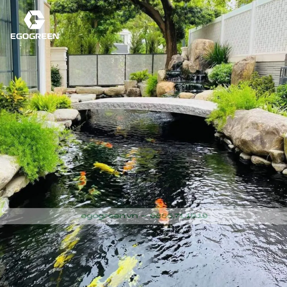 Cần kết hợp âm dương ngũ hành trong sân vườn.